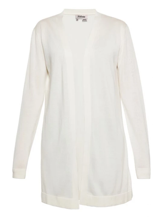 Foto van product Sidona Gebreid vest wit