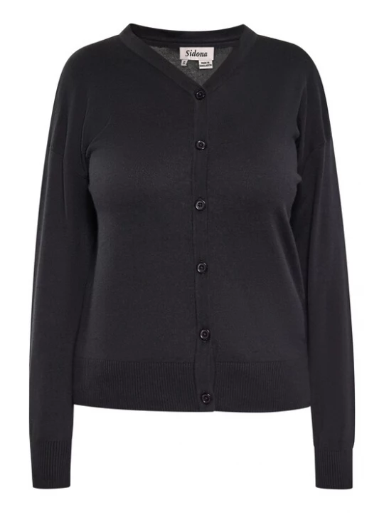 Foto van product Sidona Gebreid vest zwart