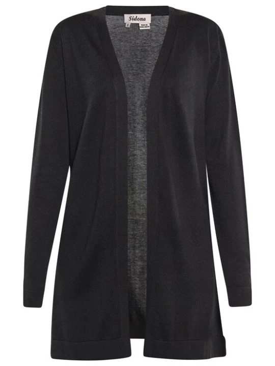 Foto van product Sidona Gebreid vest zwart