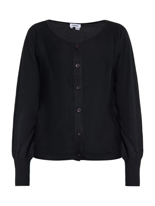 Foto van product Sidona Gebreid vest zwart