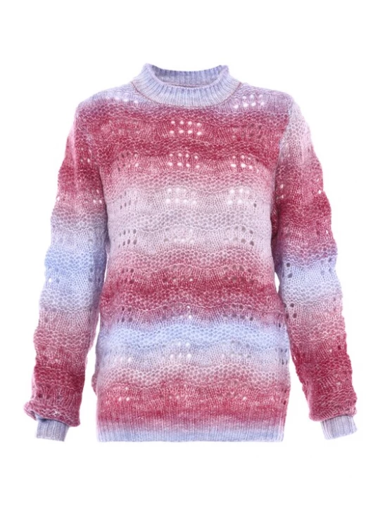 Foto van product Sidona Trui blauw / pink / bordeaux