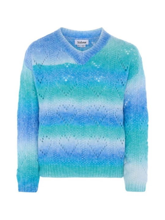Foto van product Sidona Trui blauw / turquoise / lichtblauw