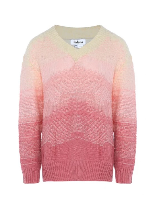 Foto van product Sidona Trui geel / pink