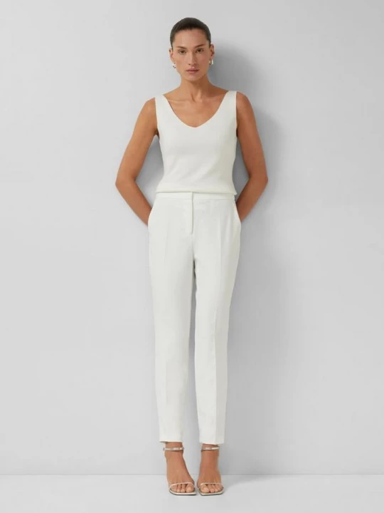 Foto van product Sigarettenbroek in slim fit s.Oliver crème
