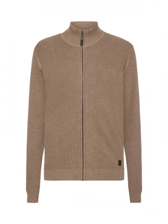 Foto van product Signal Gebreid vest 'Connor' karamel