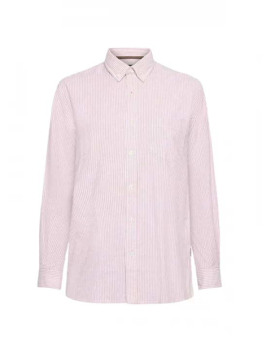 Foto van product Signal Overhemd 'Scott' pastelrood / wit