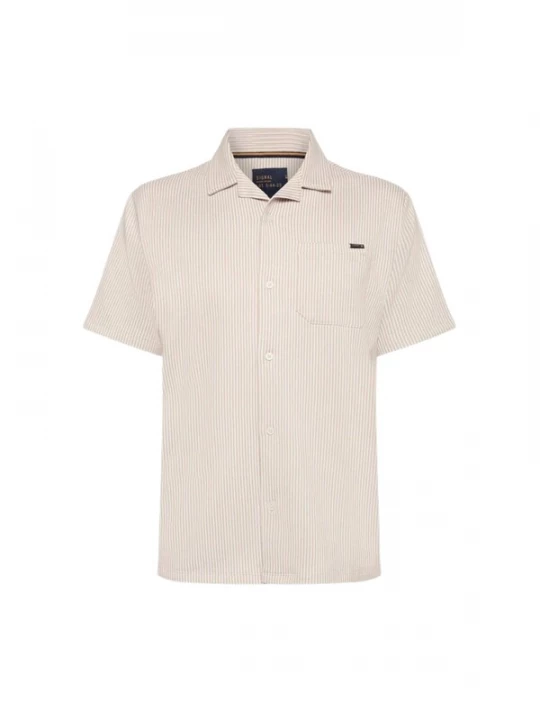 Foto van product Signal Overhemd 'Willy' beige / wit