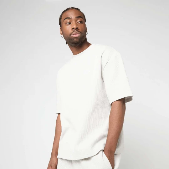 Foto van product Signar Oversized Rib Tee Pegador grijs