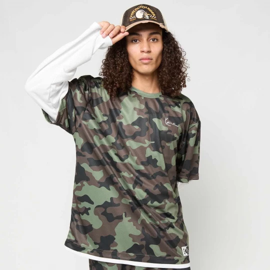 Foto van product Signature Camo Mesh Layered Longsleeve Karl Kani