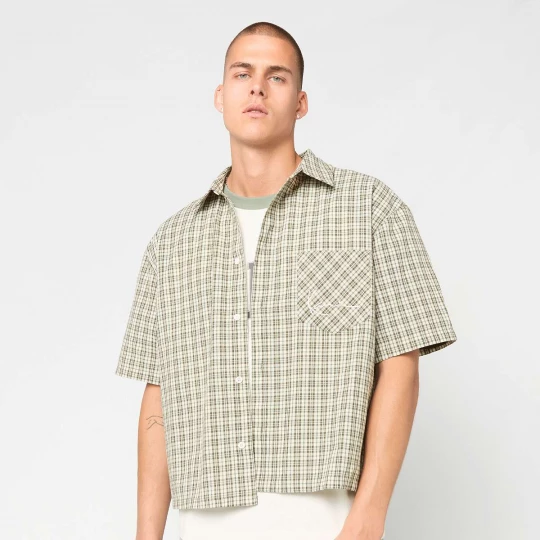 Foto van product Signature Check Boxy Shirt Karl Kani