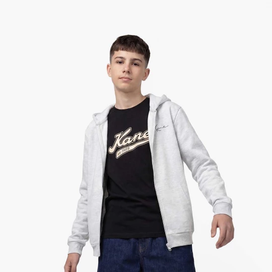 Foto van product Signature Zip Hoodie Karl Kani grijs