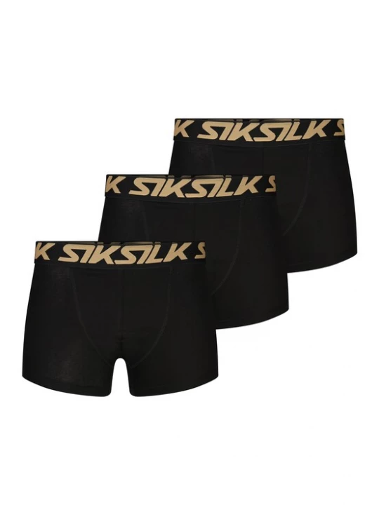 Foto van product SikSilk Boxershorts beige / zwart