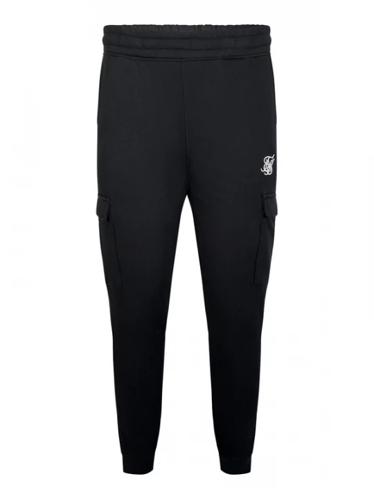 Foto van product SikSilk Cargobroek zwart / wit