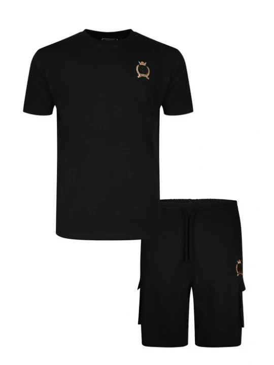 Foto van product SikSilk Joggingpak goudgeel / zwart
