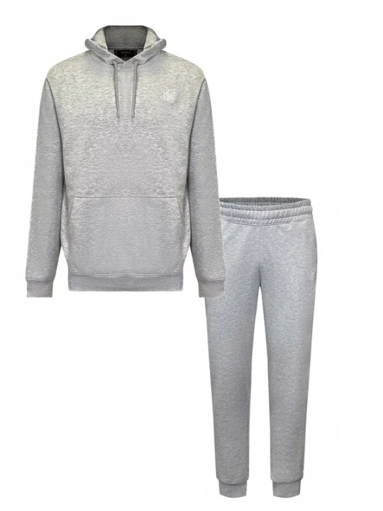 Foto van product SikSilk Joggingpak grijs / wit