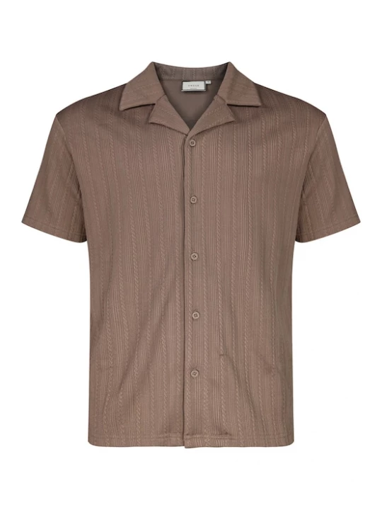 Foto van product SikSilk Overhemd bruin
