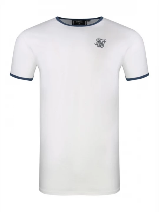Foto van product SikSilk Shirt blauw / wit