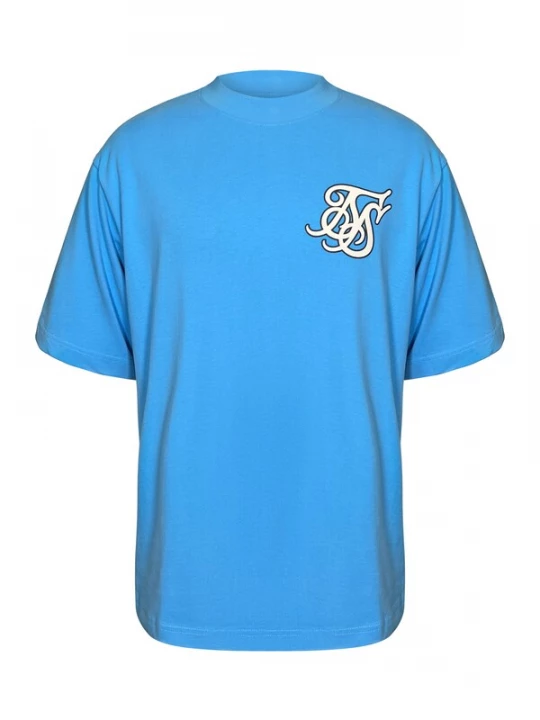 Foto van product SikSilk Shirt blauw / zwart / wit