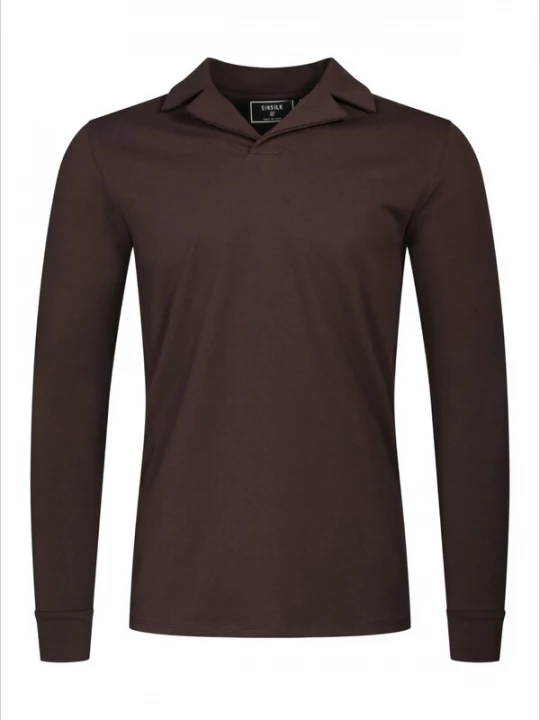 Foto van product SikSilk Shirt bruin