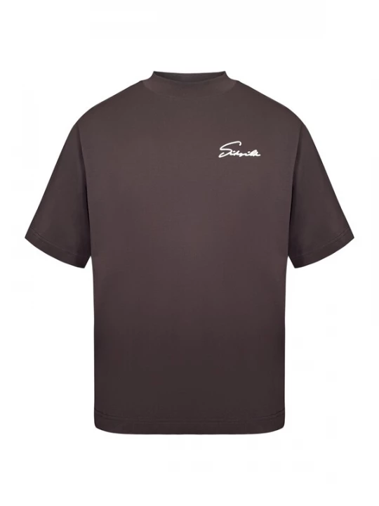 Foto van product SikSilk Shirt bruin / wit