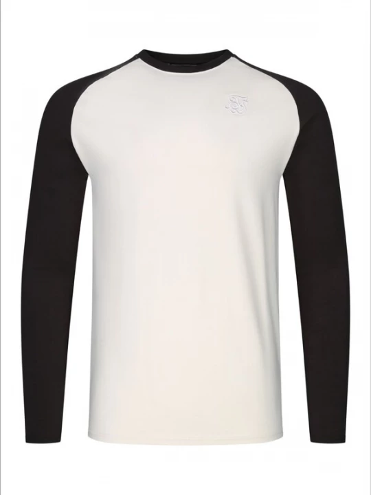 Foto van product SikSilk Shirt ecru / donkerbruin