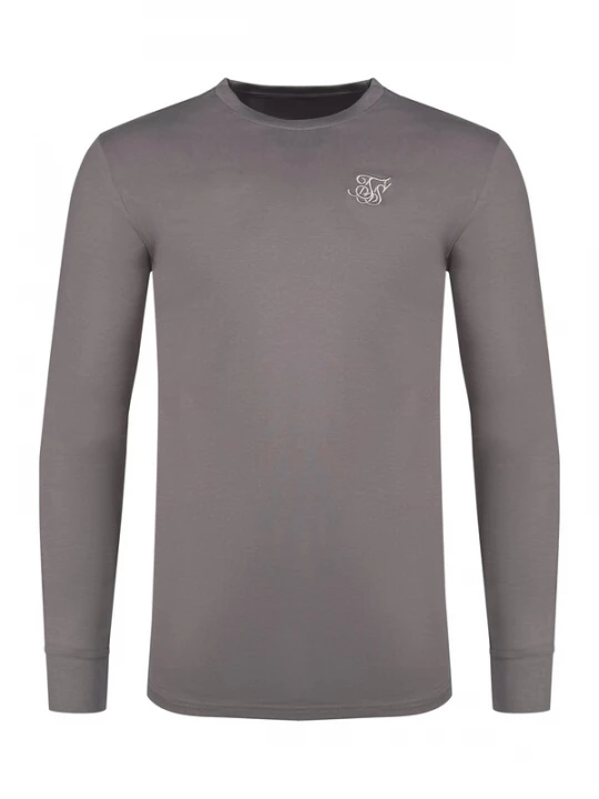 Foto van product SikSilk Shirt 'Essentials' basaltgrijs