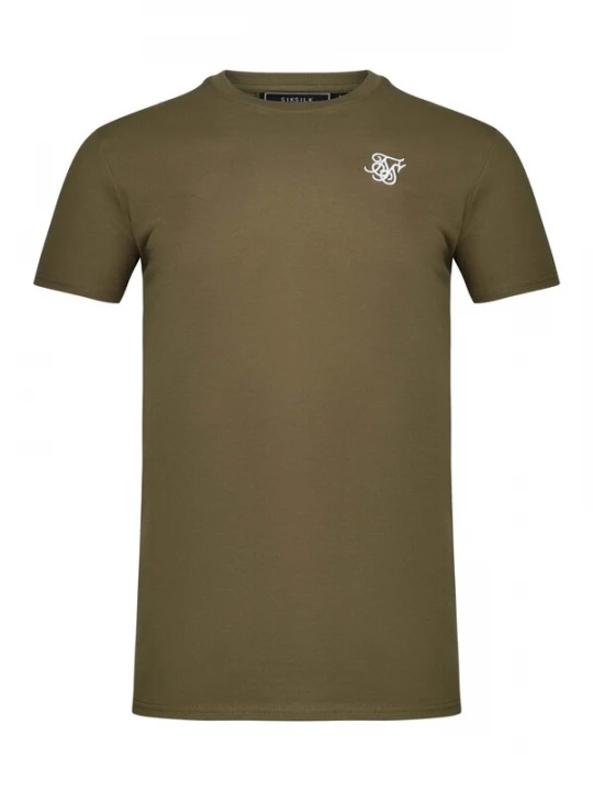 Foto van product SikSilk Shirt 'Essentials' kaki