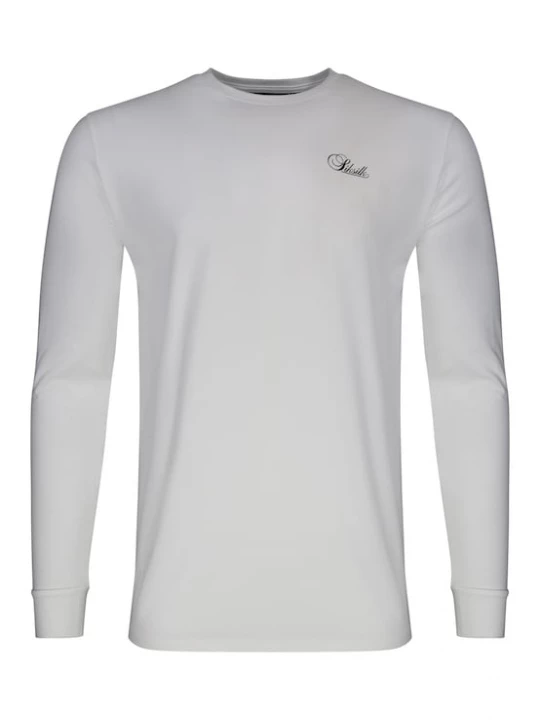 Foto van product SikSilk Shirt 'Essentials' zwart / wit