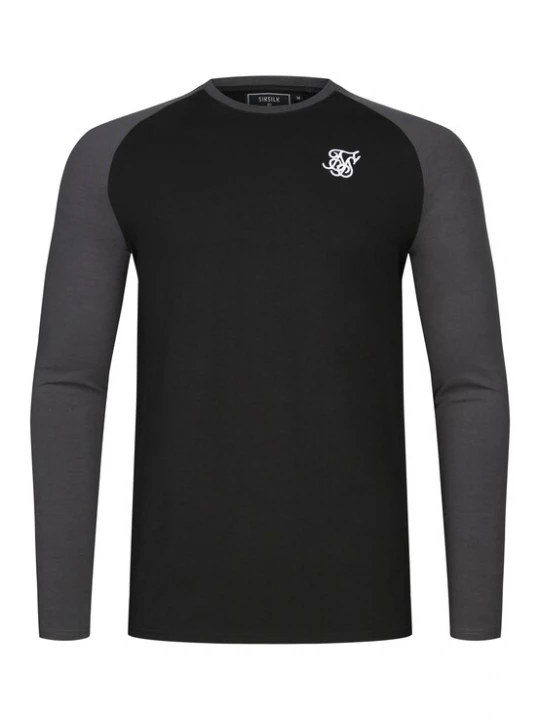 Foto van product SikSilk Shirt grafiet / zwart