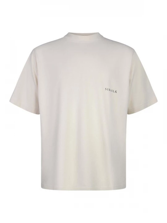 Foto van product SikSilk Shirt 'Graphic' ecru