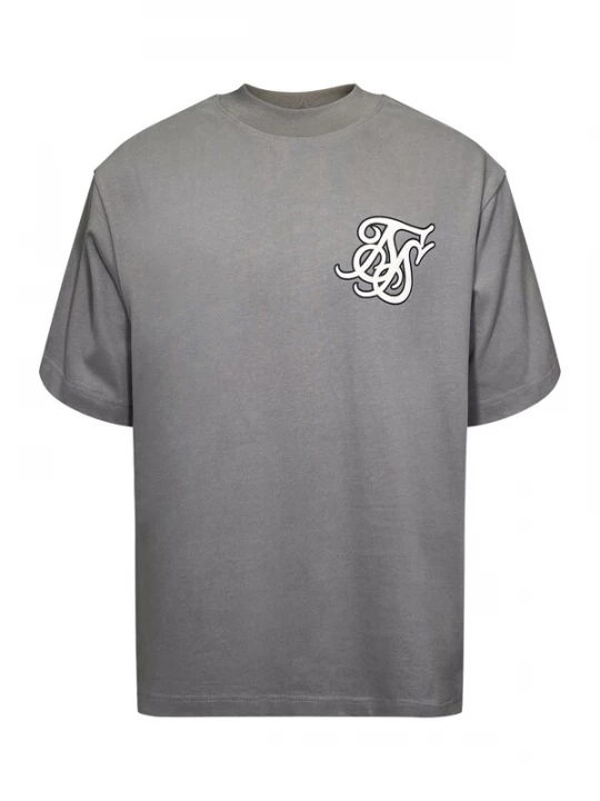 Foto van product SikSilk Shirt grijs / wit