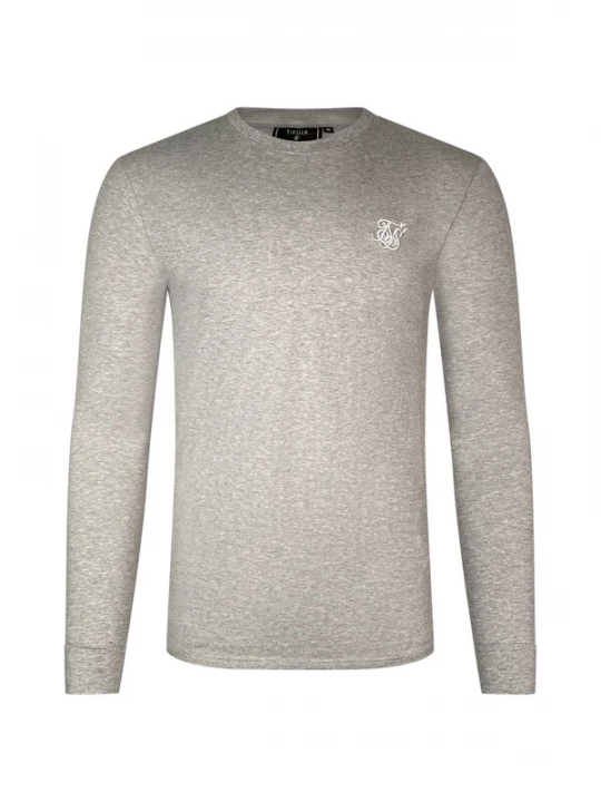 Foto van product SikSilk Shirt grijs / wit