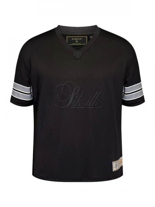 Foto van product SikSilk Shirt grijs / zwart / wit