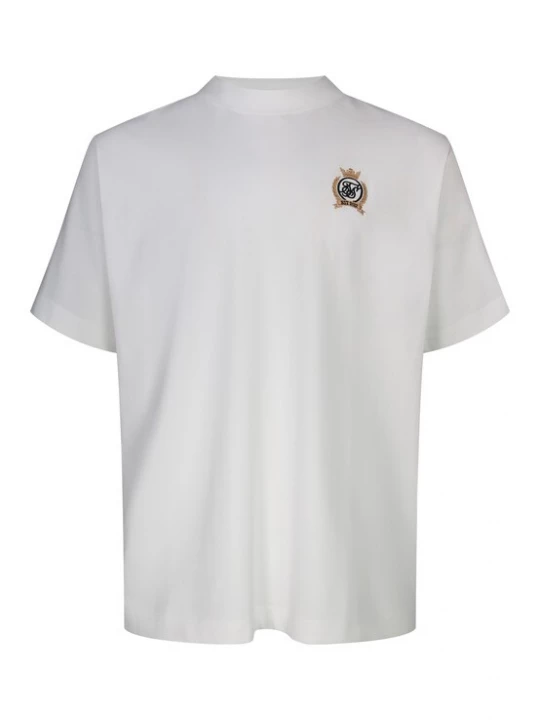 Foto van product SikSilk Shirt karamel / lichtbruin / zwart / wit