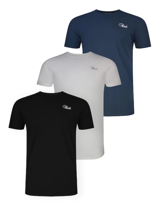 Foto van product SikSilk Shirt navy / zwart / wit