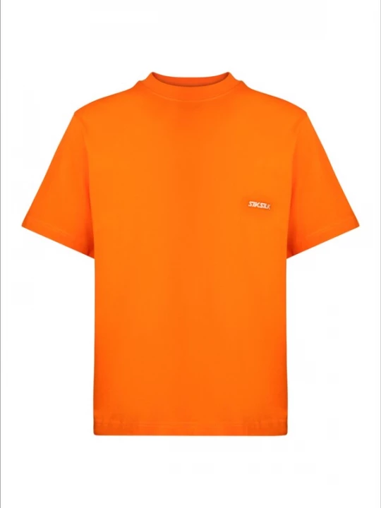Foto van product SikSilk Shirt oranje / wit