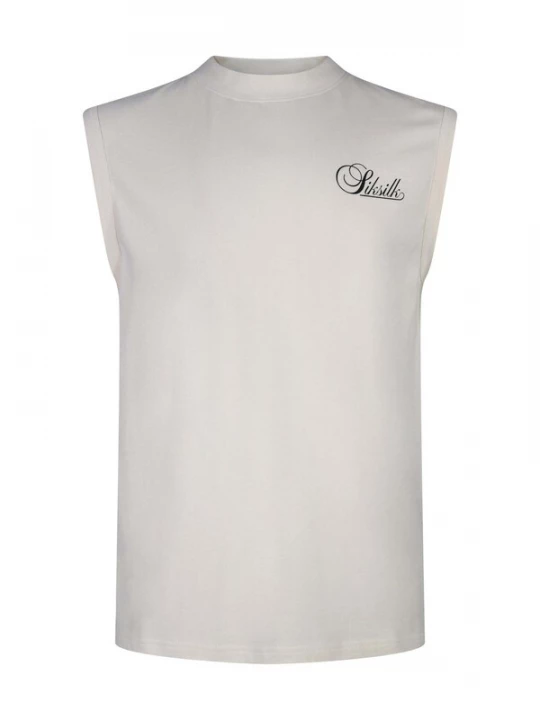 Foto van product SikSilk Shirt 'Sleeveless' beige