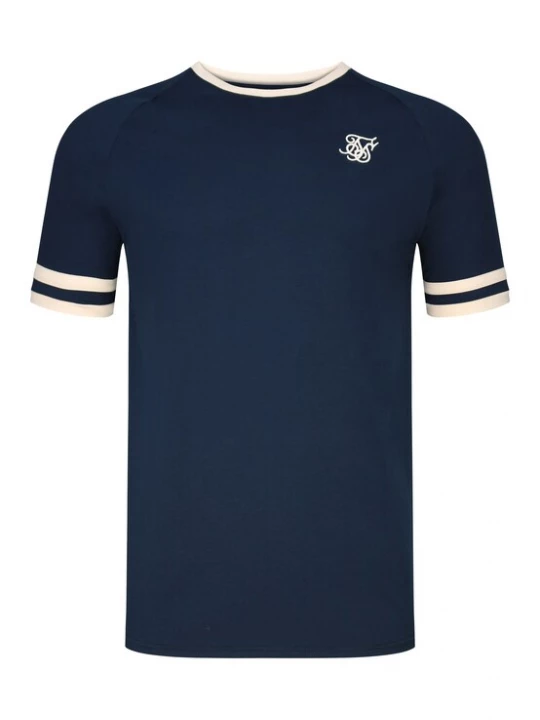 Foto van product SikSilk Shirt 'Tournament' beige / navy