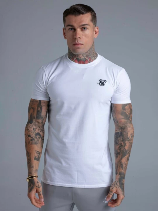 Foto van product SikSilk Shirt zwart / wit