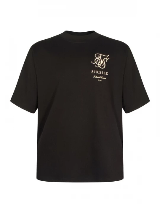 Foto van product SikSilk Shirt zwart / wit