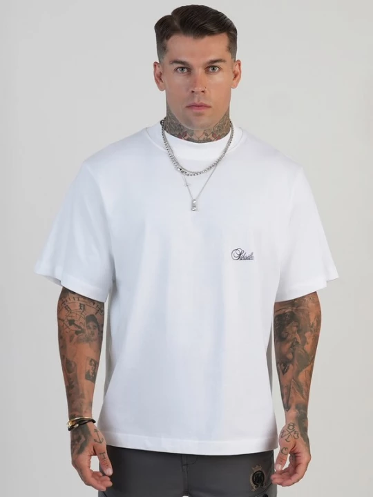 Foto van product SikSilk Shirt zwart / wit
