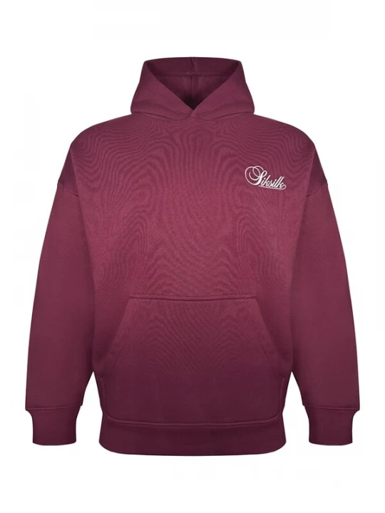 Foto van product SikSilk Sweatshirt bourgogne / wit