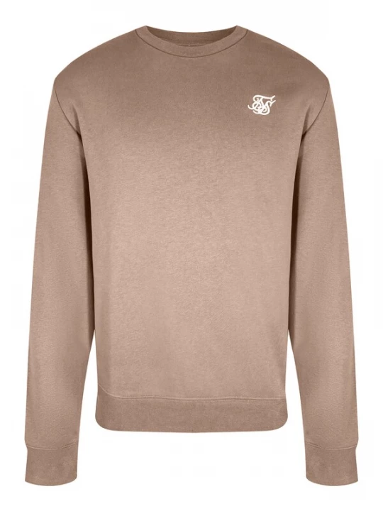 Foto van product SikSilk Sweatshirt lichtbruin / wit