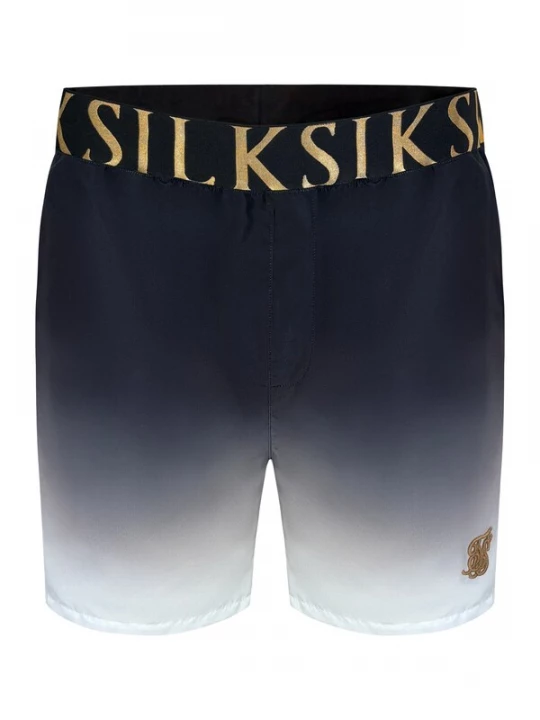 Foto van product SikSilk Zwemshorts goud / grijs / lichtgrijs / zwart