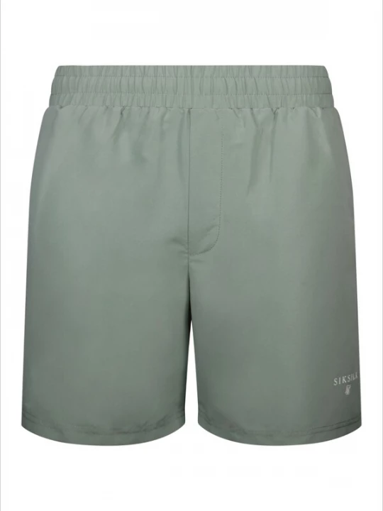Foto van product SikSilk Zwemshorts lichtgroen / wit