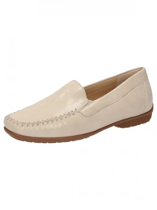 Foto van product SIOUX Instappers 'Cortizia-739-H' crème / bruin
