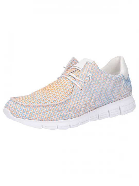 Foto van product SIOUX Mocassins blauw / oranje / wit