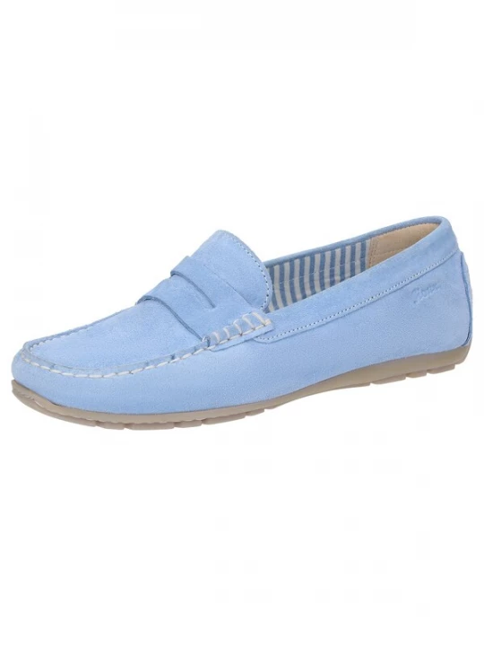 Foto van product SIOUX Mocassins 'Carmona-700' hemelsblauw