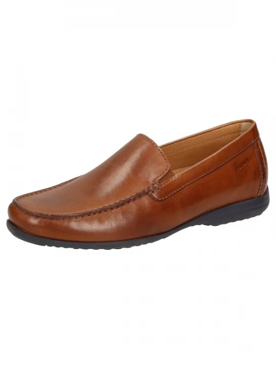 Foto van product SIOUX Mocassins 'Gion' donkerbruin / brons