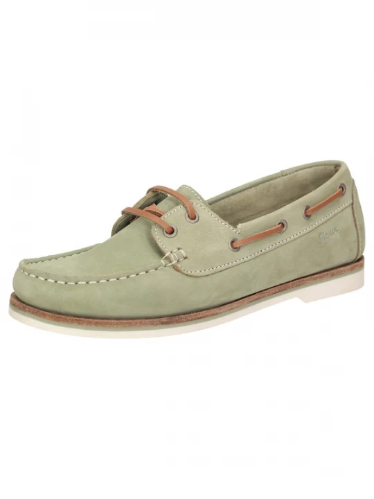 Foto van product SIOUX Mocassins 'Nakimba-700' bruin / cognac / groen / pastelgroen